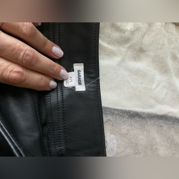Garage Leather Skirt - Picture 4 of 9